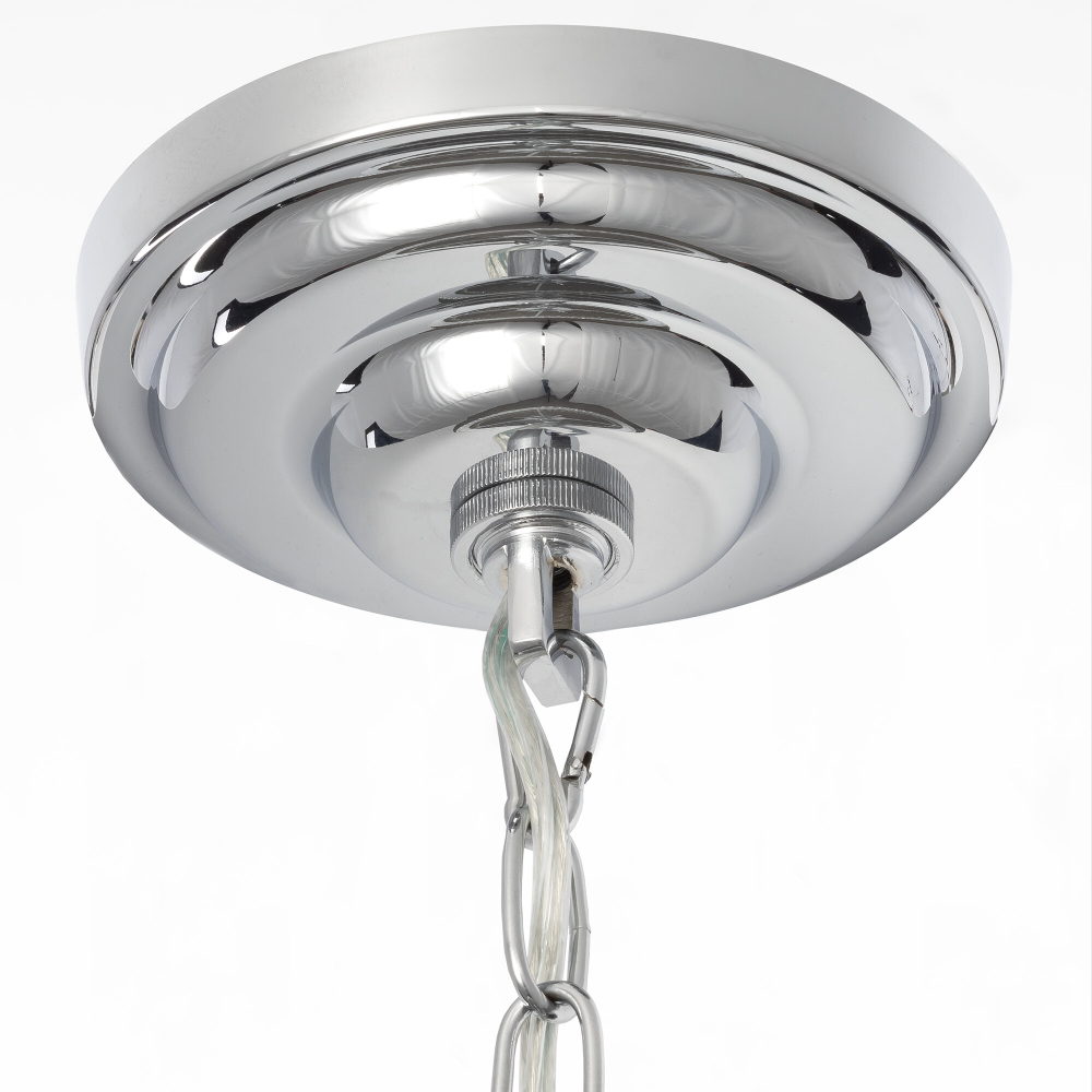 Citilux Джейн CL306161 Хрустальная подвесная люстра Хром