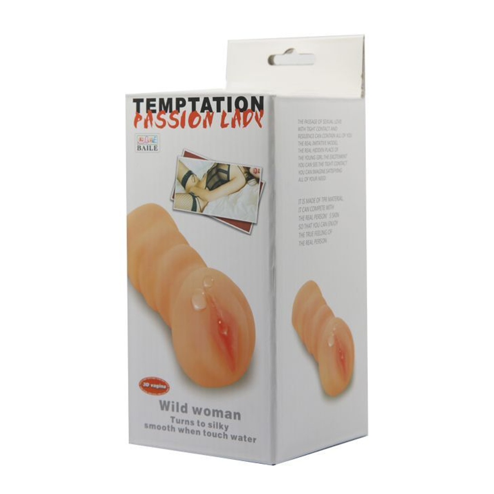 Мастурбатор-вагина без вибрации (Цвет: телесный)