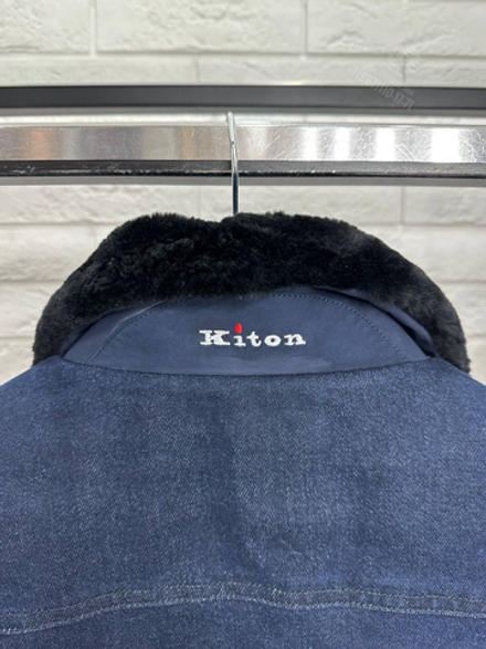 Утепленная джинсовка Kiton