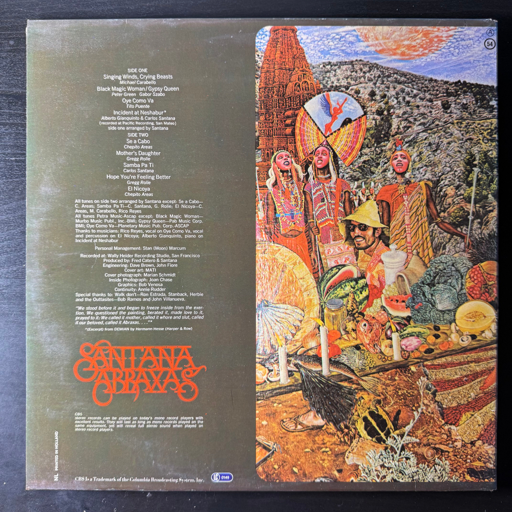 Santana - Abraxas (Голландия)