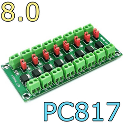 Плата гальванической развязки PC817-8.0