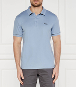 Поло BOSS GREEN - голубой(50519720)