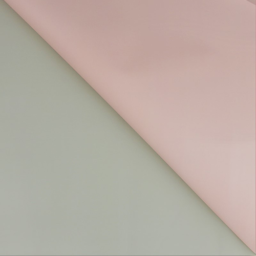 Пленка упаковочная двухсторонняя матовая Бежевый, Розовый  / 57*57 см / 1 лист