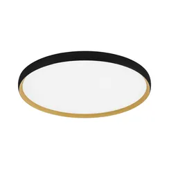 SLE1810-402-01 Светильник потолочный Черный, Золотистый/белая LED 1*42W 4000K HELST