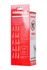 Страпон на креплении LoveToy с поясом Harness 17,5 см