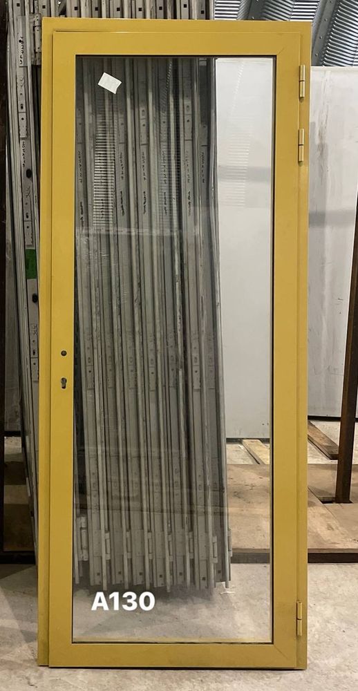 Алюминиевая Дверь Новая 202(в) х 84(ш) Входная