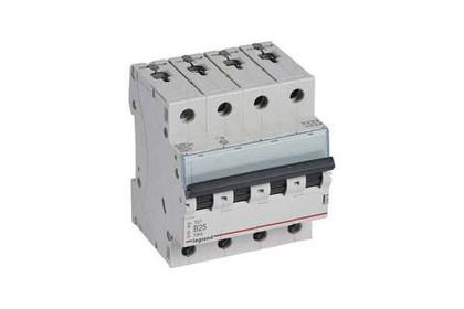 Автоматический выключатель B25A 4П 6000/10kA Tx3 Legrand