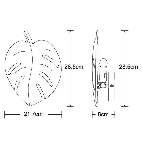 Настенный светильник Lucide Liev 13225/01/33
