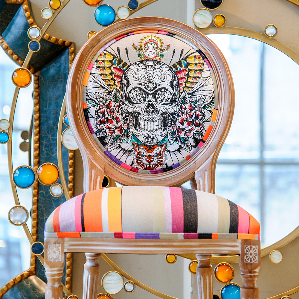 Стул Объект мечты Краниум сильвер