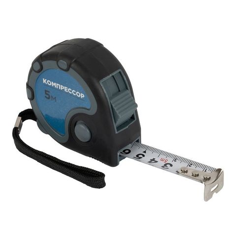 Рулетка 5 м 19 мм Компрессор