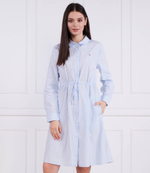 Платье ITHAKA KNEE SHIRT-DRESS LS Tommy Hilfiger - голубой(WW0WW39197)