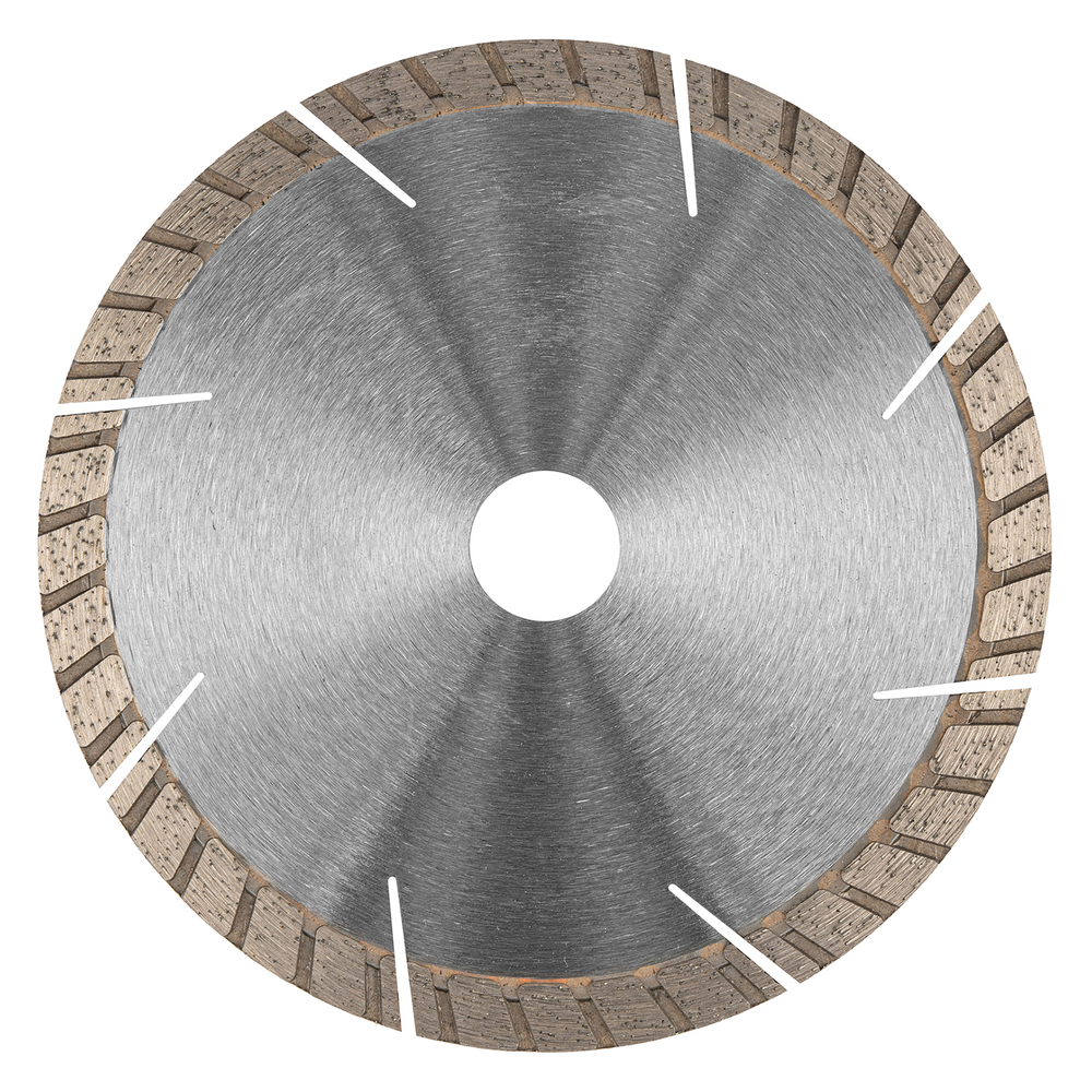 Диск алмазный, 150 х 22.2 мм, турбо-сегментный, сухая резка Gross