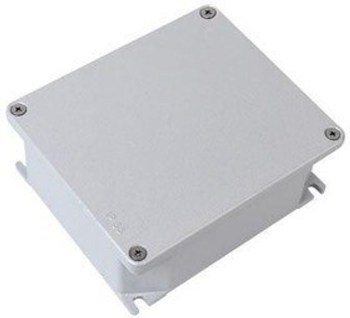 Коробка ответвительная 128х103х55мм IP66 RAL9006 окрашен. алюминиевая