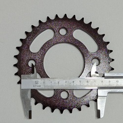 t + Венец, звезда ведомая (428-34) CG/CB 4х90х58 красная