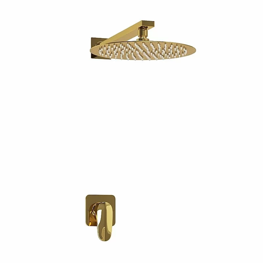 Душевая система WasserKRAFT Neckar 2100 SET2818 золото