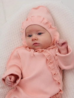 Слип для новорожденных девочек с антицарапками