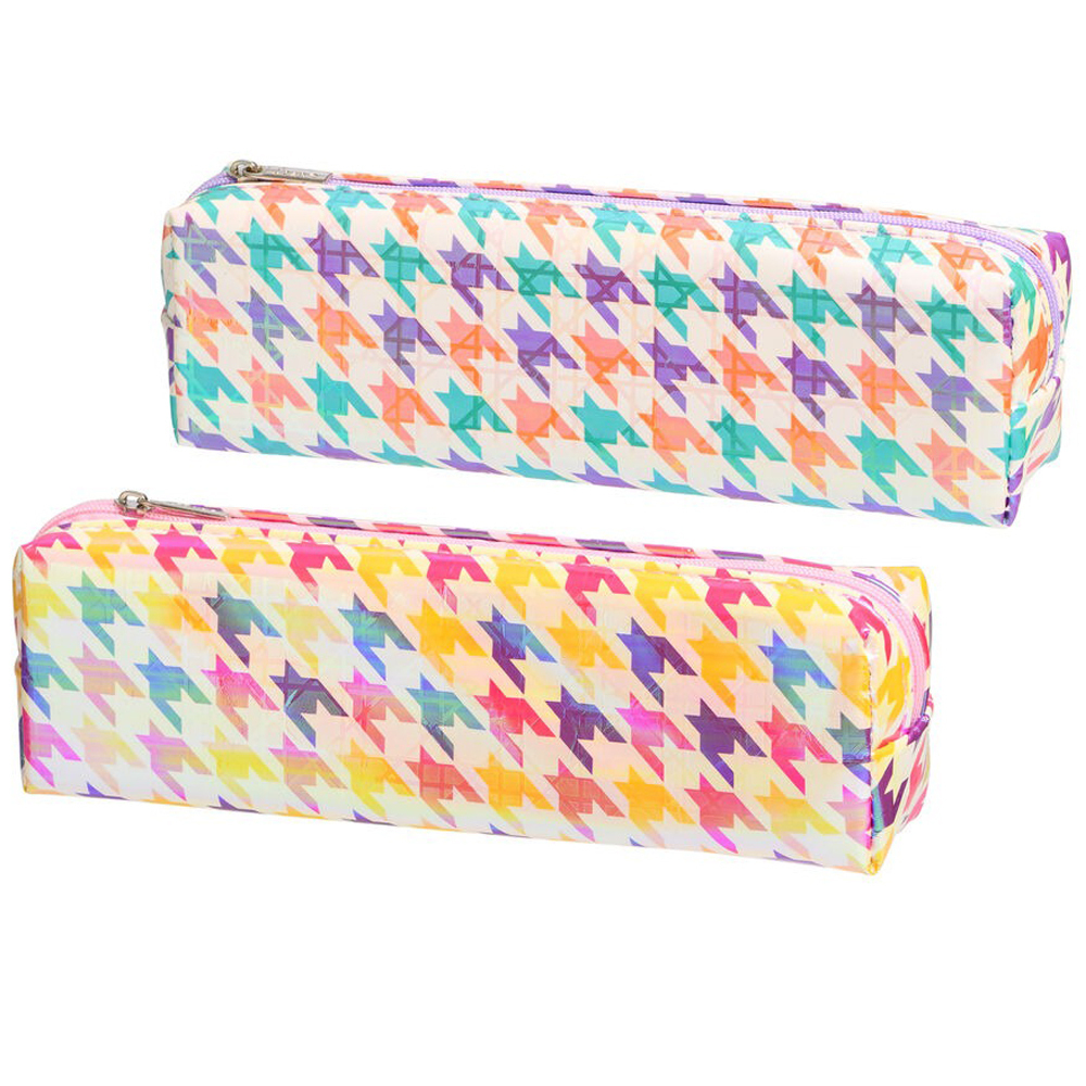 Пенал-косметичка Basir без наполнения, 20*6*5 см, серия "Фигуры", ассорти