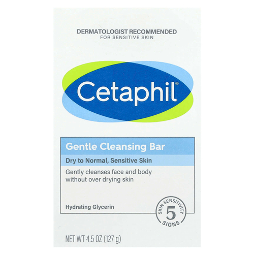 Cetaphil, Мягкое очищающее мыло, 127 г (4,5 унции)