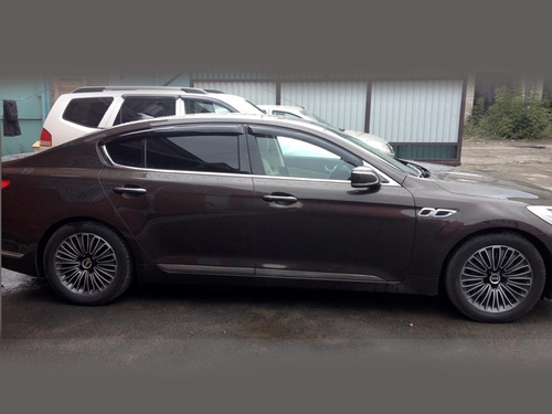 Дефлекторы боковых окон SIM для Kia Quoris (2012-) арт.SKIQUO1232