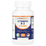 Vitamatic, Витамин B2, 250 мг, 200 растительных капсул