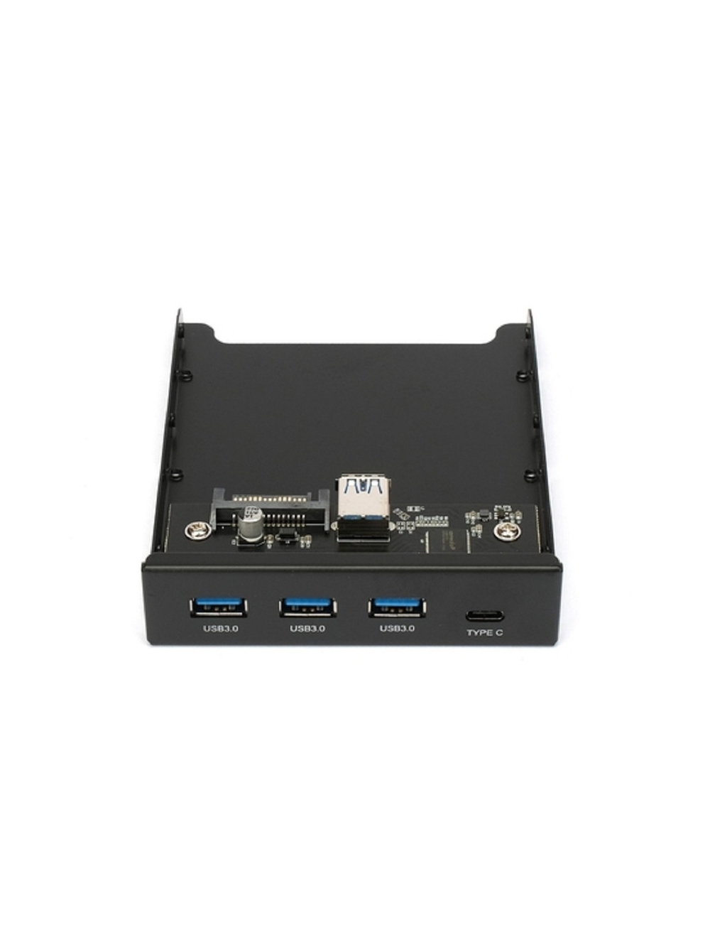 Gembird Планка USB 3.0 на переднюю панель 3.5, 3 порта USB и 1 порт Type-C (FP3.5-USB3-3A1C)