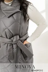 Жилет 2312-серый Minova
