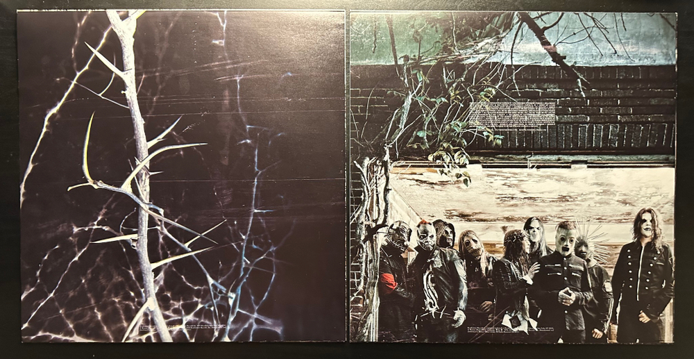 Slipknot ‎– All Hope Is Gone 2LP+CD (Европа 2013г.) Silver Marbled