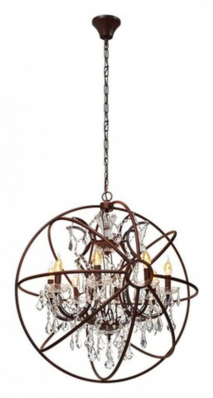 Подвесная люстра Loft it Foucaults Orb Crystal LOFT1897/8