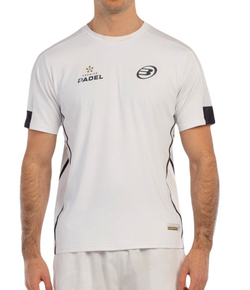 Мужская теннисная футболка Bullpadel Borni - белый