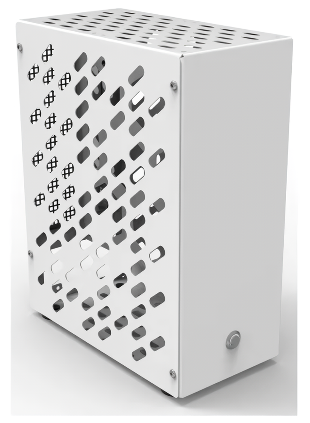 Корпус для ПК, игровой mini ITX "Cryptone- I MINI FLEX", белый