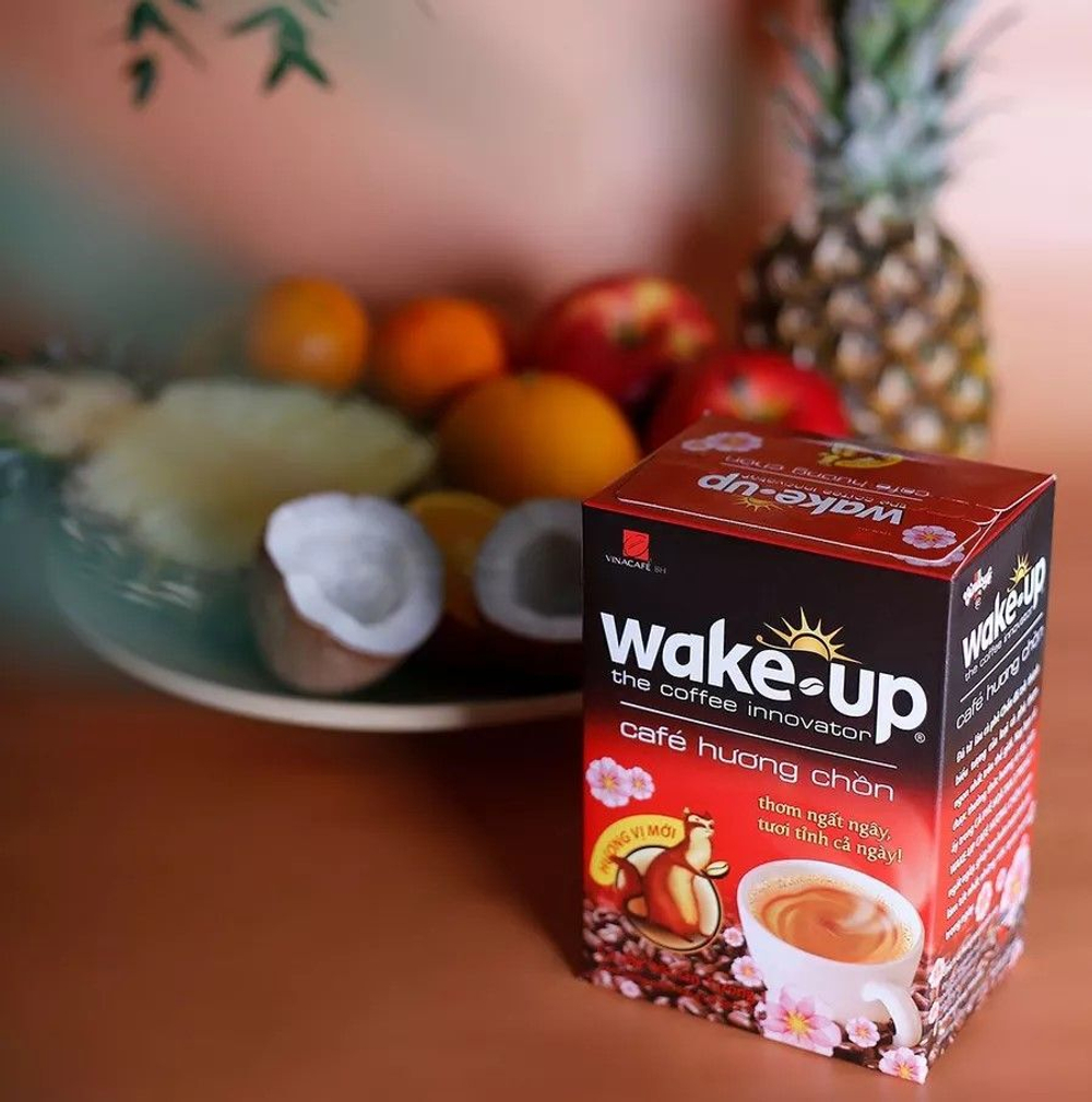 Растворимый кофе WakeUp Saigon 3 в 1 со вкусом Лювака (VinaCafe) 2 упаковки по 18шт.