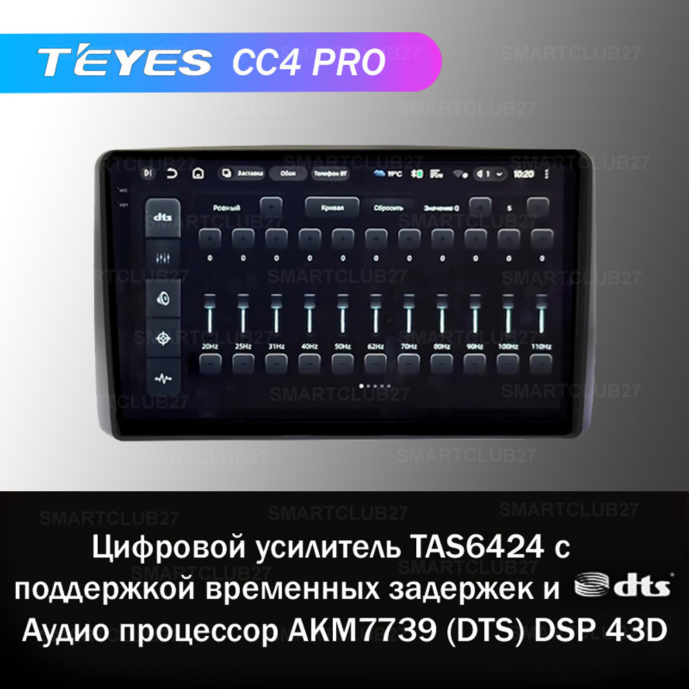 Teyes CC4 Pro 10,2" для Toyota Noah, Voxy 2007-2013