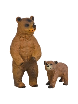 МИР ДИКИХ ЖИВОТНЫХ Семья бурых медведей