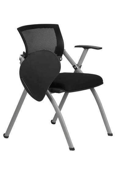 Кресло с пюпитром Клик RCH 462TE Черный/Металл Серый