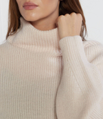 Хлопковый свитер Marc Cain - кремовый (VS 41.27 M29)