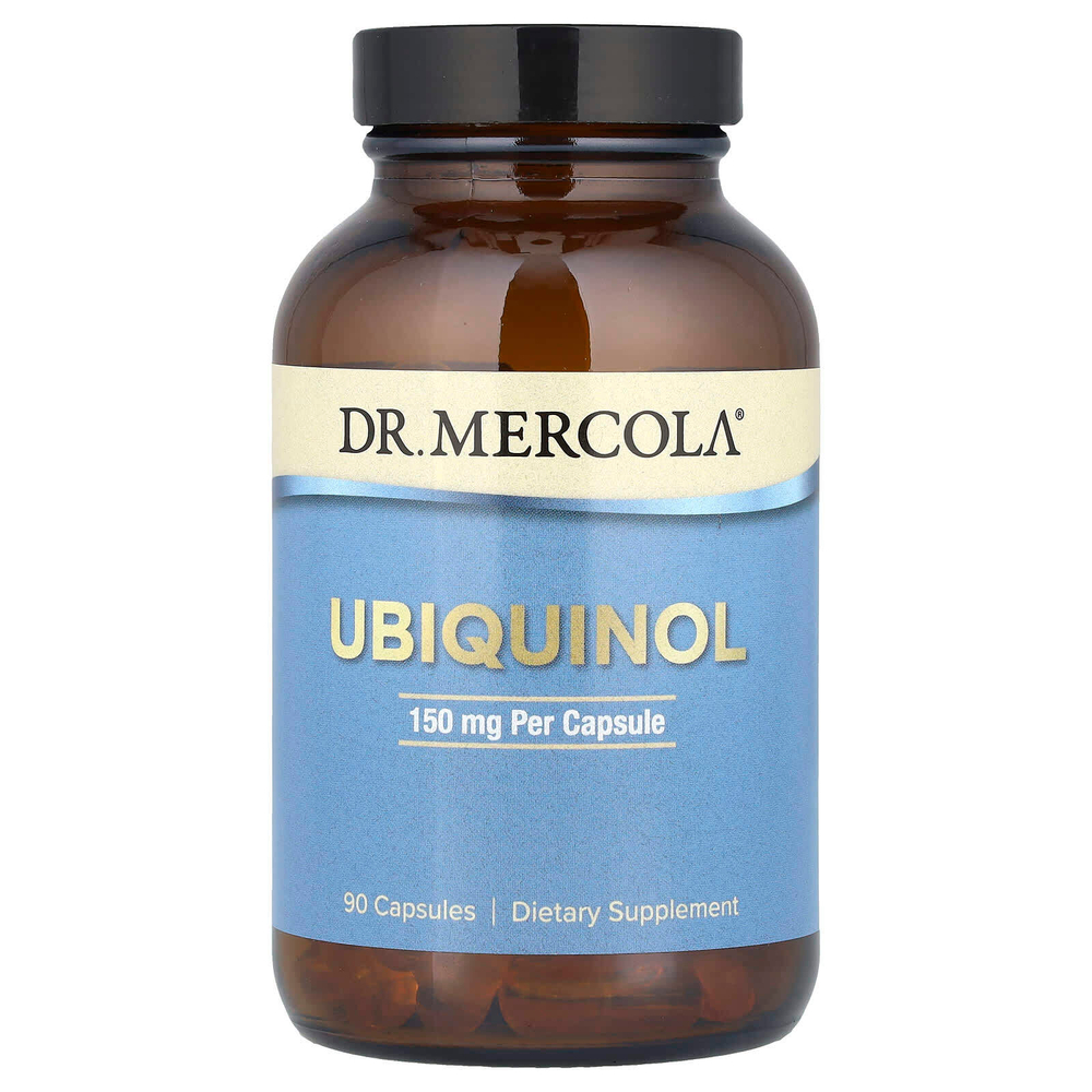 Dr. Mercola, Убихинол, 150 мг, 90 капсул