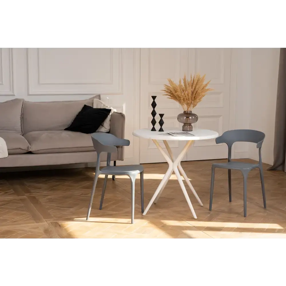 Стул Roero 48x74x46.5 см полипропилен цвет серый