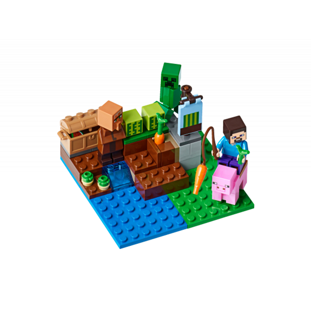 LEGO Minecraft: Арбузная ферма 21138 — The Melon Farm — Лего Майнкрафт