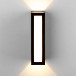 Уличный настенный светильник Elektrostandard 1524 TECHNO LED черный