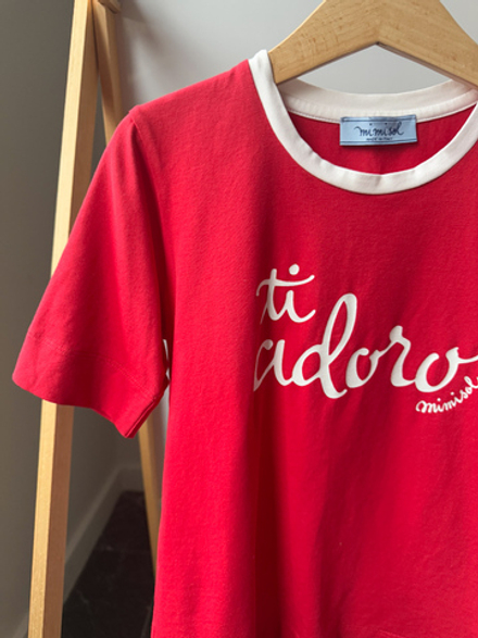 Хлопковая футболка Mimisol, 128