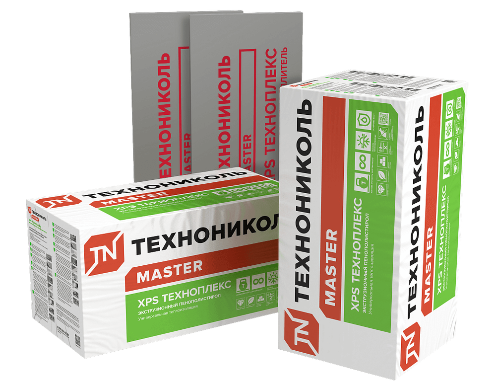 Экструзионный пенополистирол ТЕХНОПЛЕКС 1180х580х30мм 8,9м2
