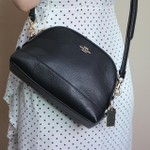 Сумка Coach LTH DOME XBDY круглая мини crossbody