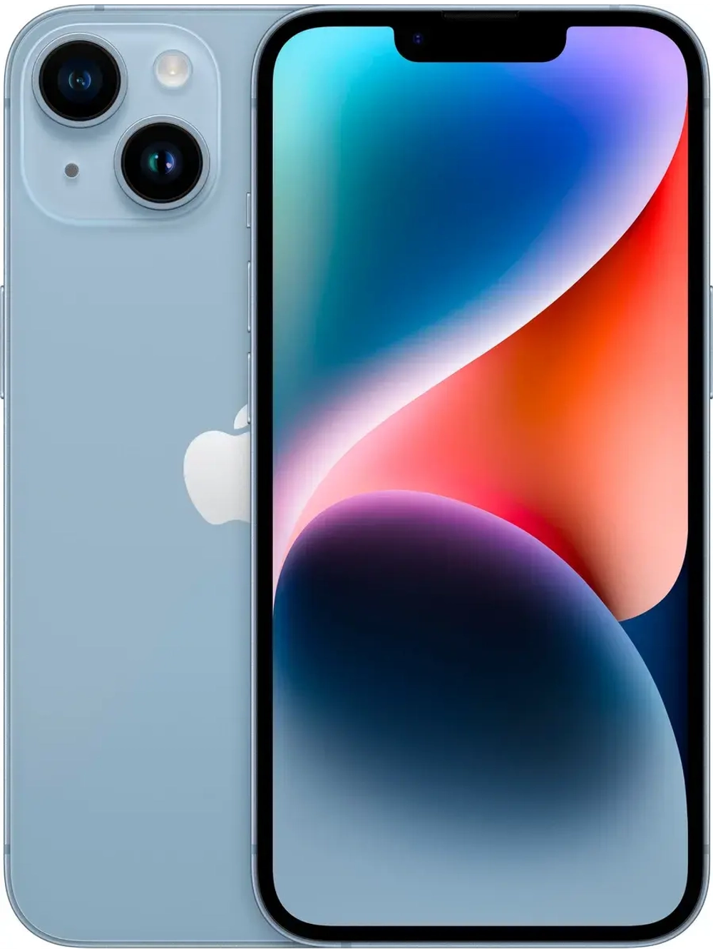 Смартфон Apple iPhone 14 128ГБ; nano SIM + eSIM; синий