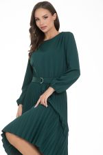 Платье Триумф (гофре,грин) Diolche (Акция)