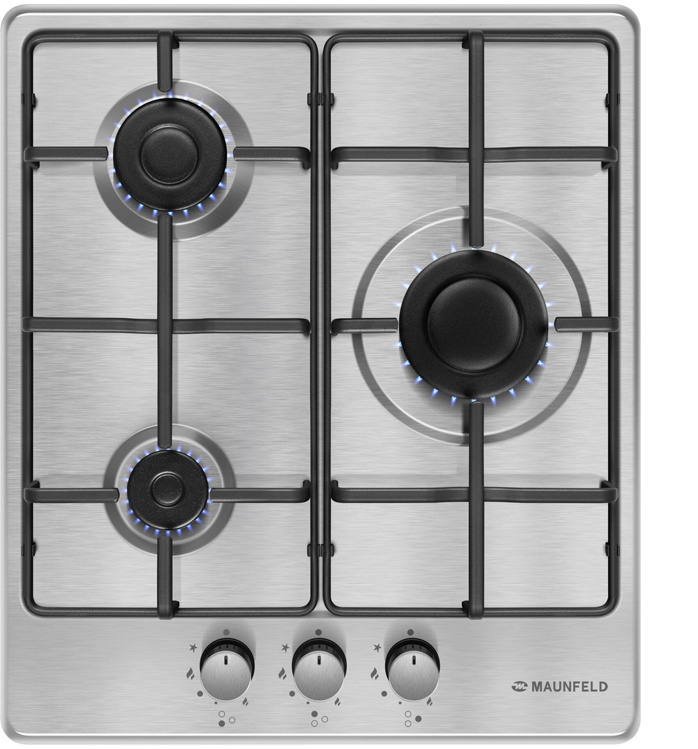 Газовая варочная панель MAUNFELD EGHS.43.3STS-ES фото 