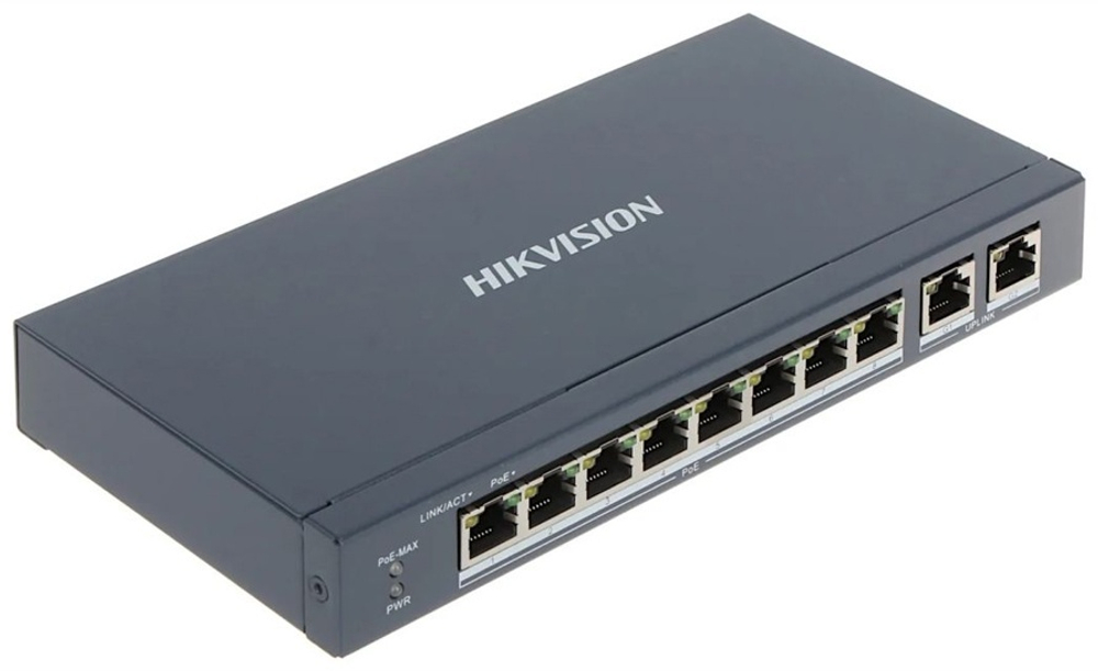 Коммутатор Hikvision DS‑3E0310P‑E/M(B)