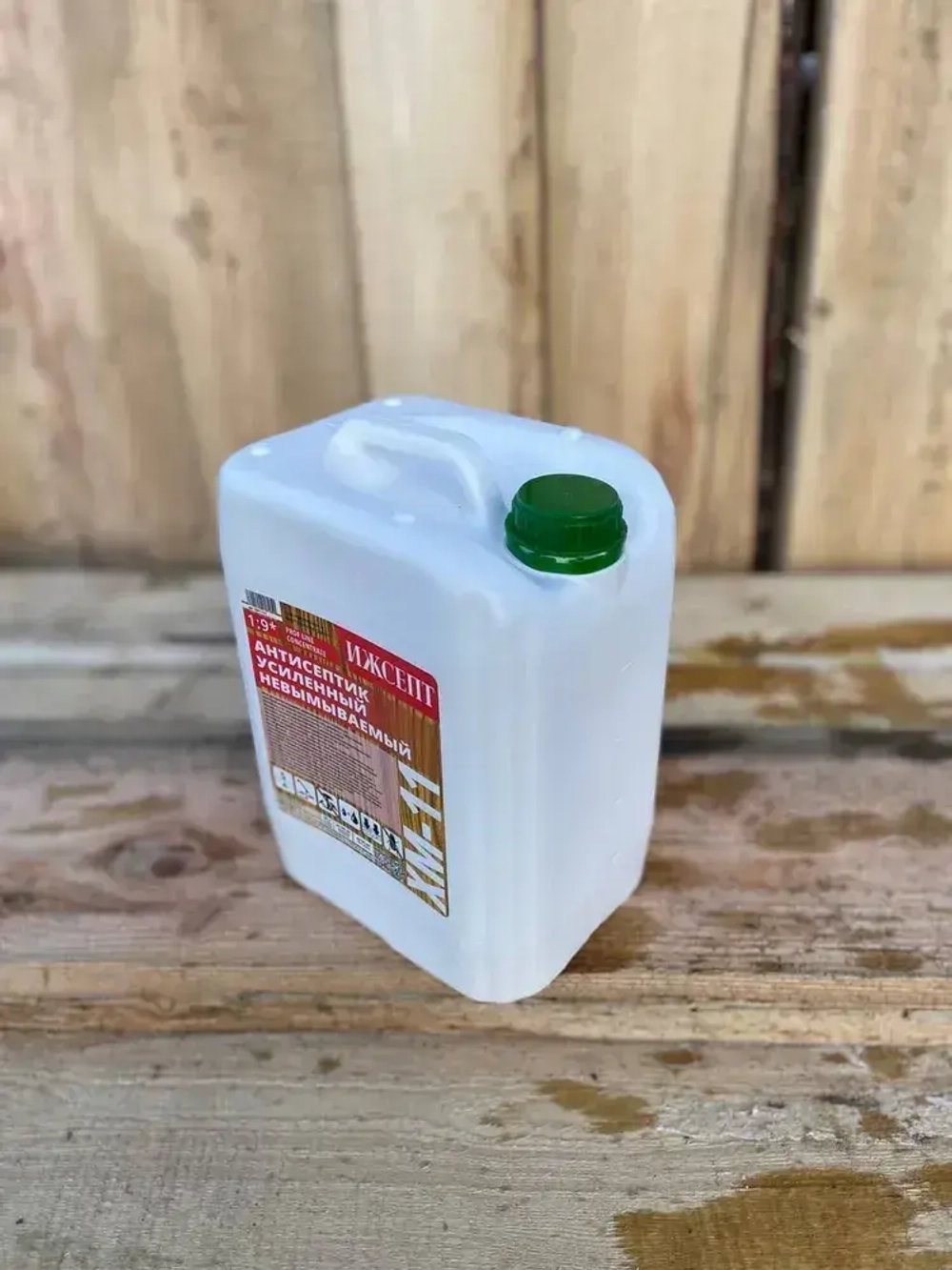 ХМ-11 концентрат 1:9 Строительный антисептик невымываемый обработка дерева от гниения ИЖСЕПТ ХМ-11 10л