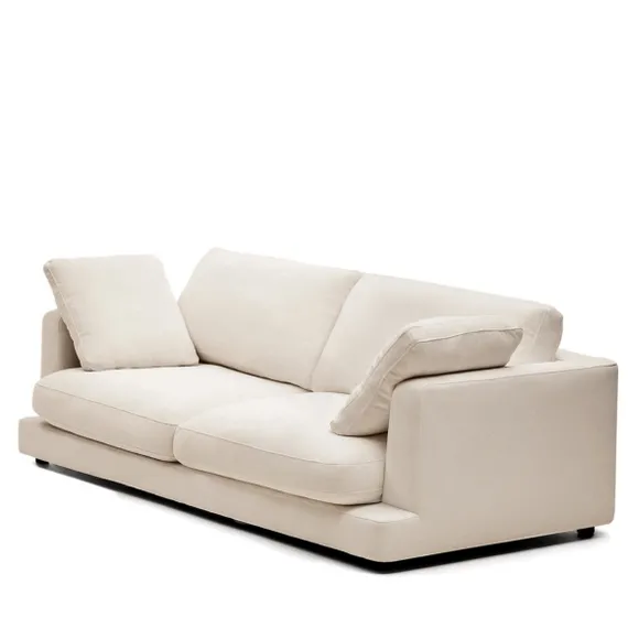 Трехместный диван Gala, 210 см, бежевый