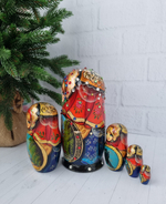 Матрешка Санкт-Петебург 15см 5 мест