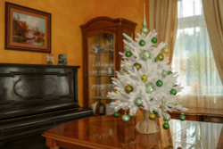 Ель искусственная Царь елка Адель белая 90 см